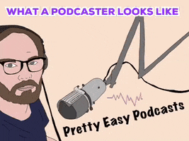 PrettyEasyPodcasts radio podcast podcaster broadcasting GIF
