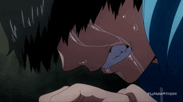 tokyo ghoul crying GIF by Funimation