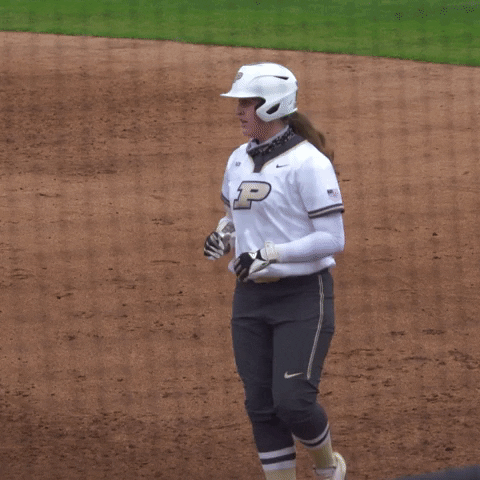 Purdue Boilermakers Softball GIF by Purdue Sports