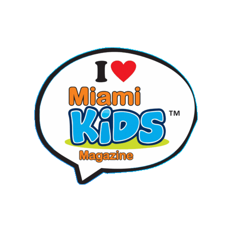 Miami Kids Magazine Sticker