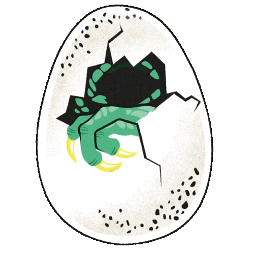Egg Dinosaur Sticker by Jurassic World