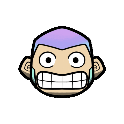 Monke Smile Sticker