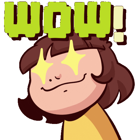 Wow Sticker