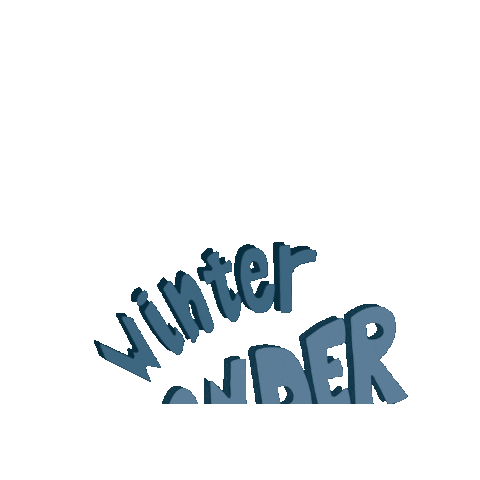 Happy Winter Wonderland Sticker