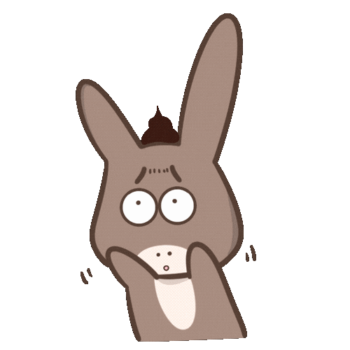 Donkey Sticker
