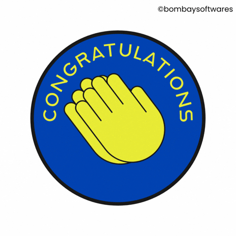 Well Done Good Job GIF by Bombay Softwares by bombaysoftwares