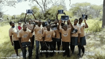 happy friends GIF by Earth Hour
