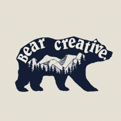 Bear creative. GIF