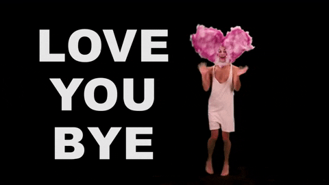 Thank-you-lady-i-love-you-bye-bye GIFs - Get the best GIF on GIPHY