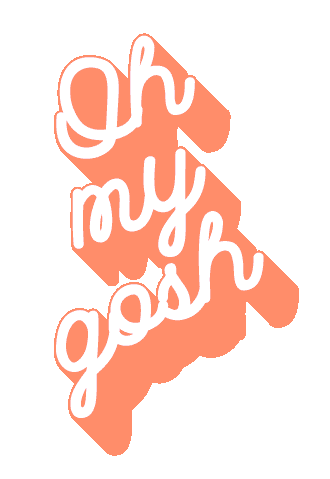 Oh My Gosh What Sticker by Megan McNulty
