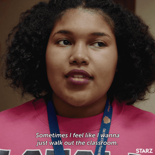 frustrated school GIF by STARZ