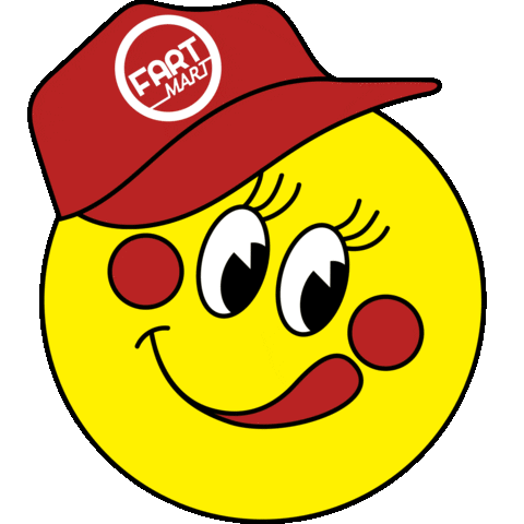 Happy Smiley Face Sticker by Ethan Hanzel