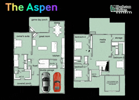 Real Estate Floor Plan GIF by Hughston Homes