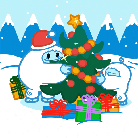 Christmas Tree GIF by Abominable Toys