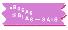 International Womens Day Bias Sticker by SAIB