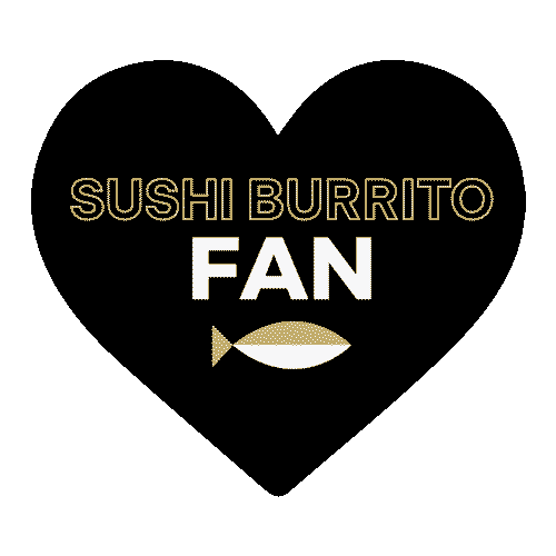 Sushi Burrito Miami Sticker