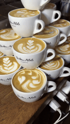Coffee Break Cappuccino GIF by Dritan Alsela Coffee