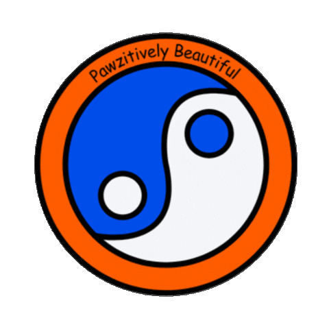 Ying Yang Love Sticker by Pawzitively  Beautiful