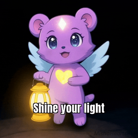 Shine Glow GIF by MishaHeartseer