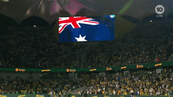 National Anthem Soccer GIF by Football Australia
