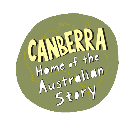 Australia Aussie Sticker by VisitCanberra