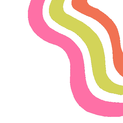 Rainbow Line Sticker