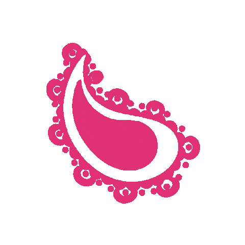 The Pink Paisley Sticker