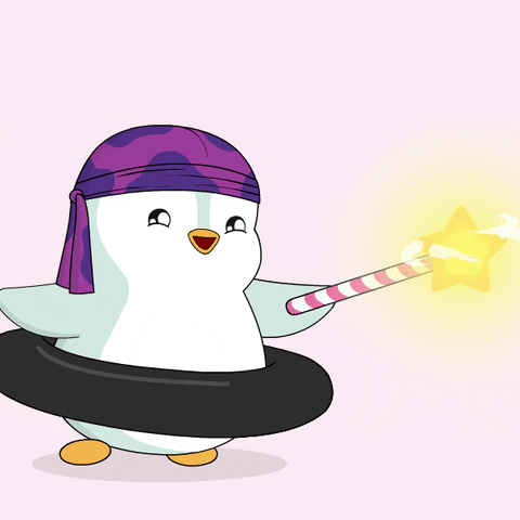 Magic Penguin GIF by Pudgy Penguins