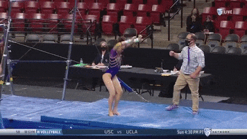Uneven Bars Gymnastics GIF by Pac-12 Network