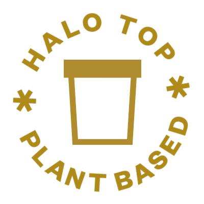 Plant Based Ice Cream Sticker by Halo Top