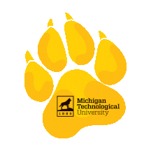 Huskies Mtu Sticker by Michigan Tech