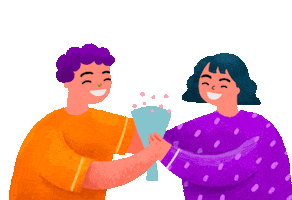 In Love Couple Sticker by SilverQueen