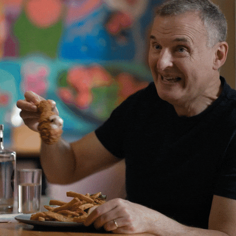 Friedchicken GIF by Phil Rosenthal