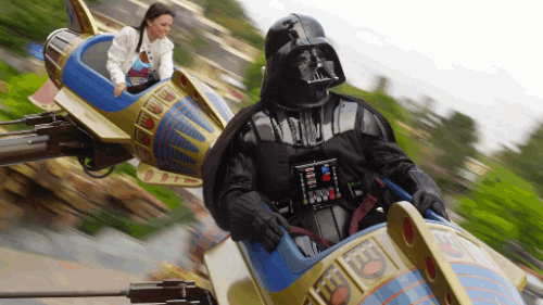 Disneyland Vader GIF - Find & Share on GIPHY