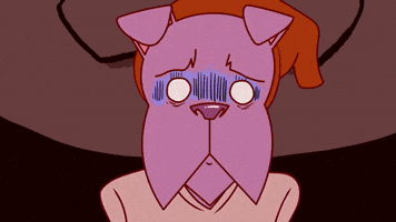 Scared Animation GIF by Holler Studios