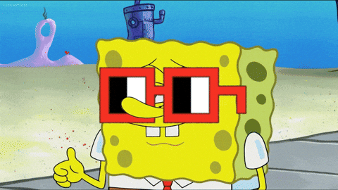 Spongebob Squarepants Yes GIF by nounish ??-?