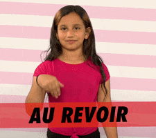 French Goodbye GIF by GIPHY Studios Originals