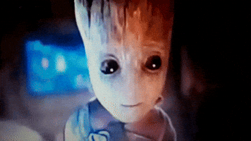 JLmaq vomit puke barf baby groot GIF