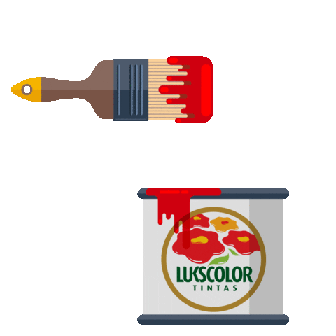 Spray Azul Sticker