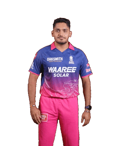 Halla Bol Pink Sticker by Rajasthan Royals