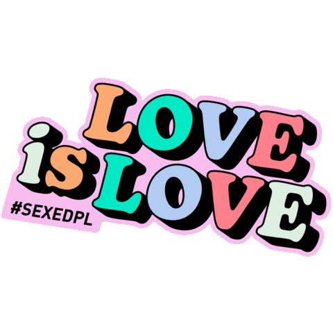Lgbt Love Sticker by SEXED.PL