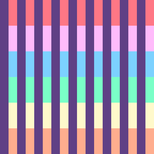 Rainbow Lines GIF by Trevor Anderson