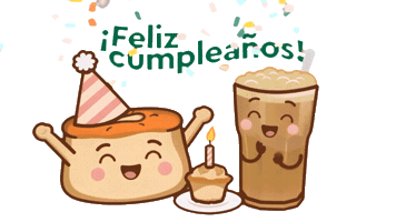 Birthday Pastel Sticker by Bisquets Obregón