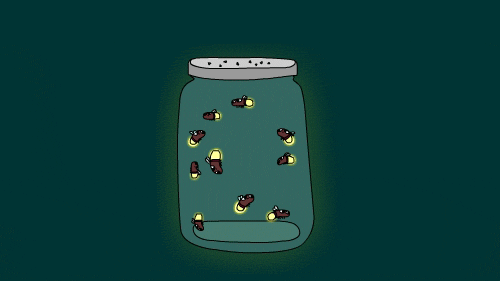 Fireflies GIF by CsaK - Find & Share on GIPHY