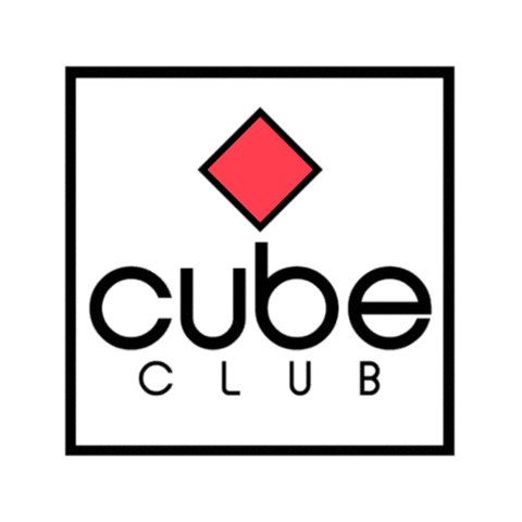 Cube Club Sticker