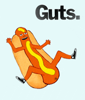 hot dog guts GIF by Scorpion Dagger