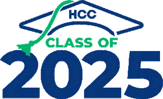 Grad Cap Hcc Sticker by Hillsborough Community College