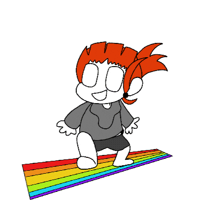 Happy On The Go Sticker