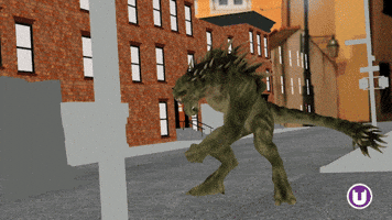 Monster Scream GIF by School of Computing, Engineering and Digital Technologies