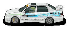 Car Racing Sticker by kneapolitan